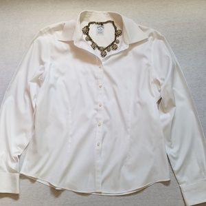 Brooks Brothers White Button Down Shirt